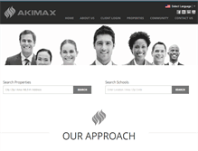 Tablet Screenshot of akimax.net
